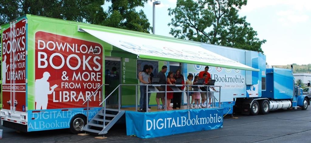 Digital Bookmobile will visit Eastern Branch of the Monmouth County Library on Oct. 7.